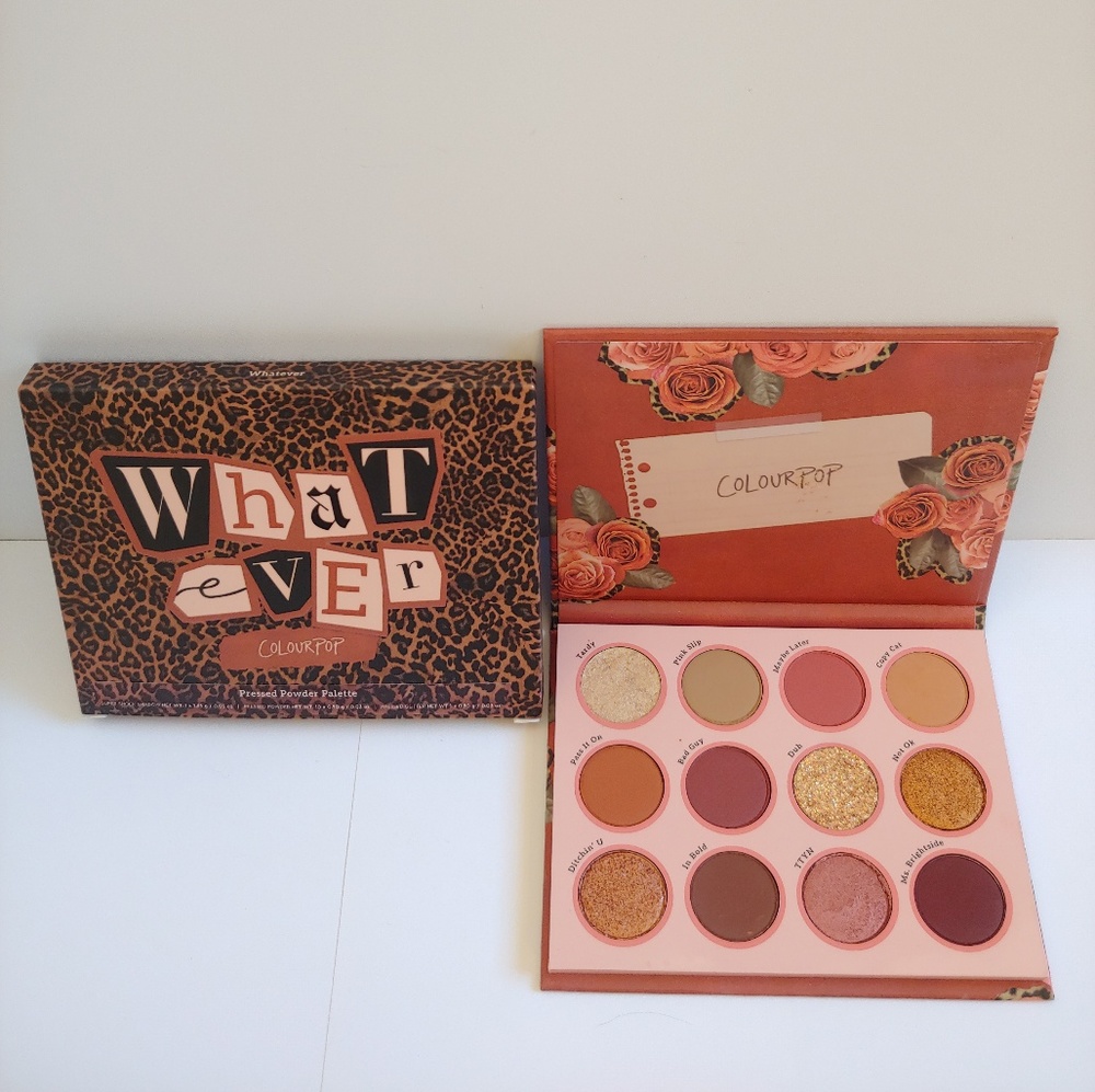 Colourpop Whatever Eyeshadow Palette New!